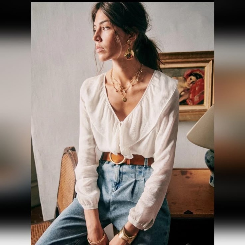 Sezane Priscille Blouse